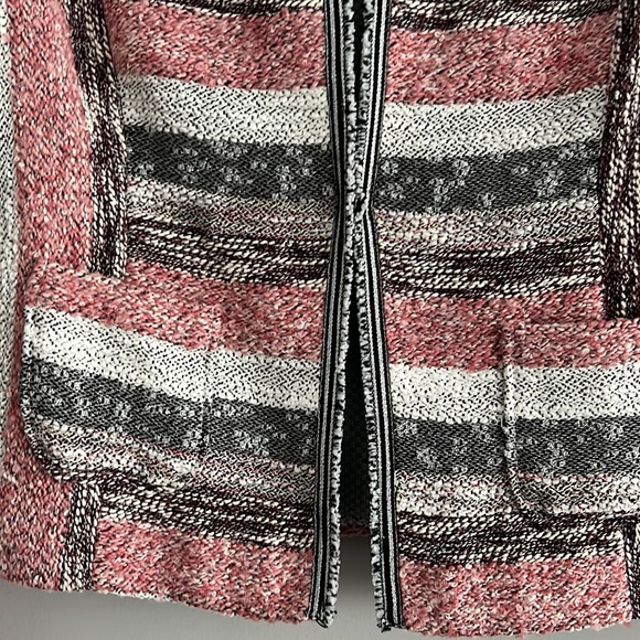 Anthropologie Comma Pink Tweed Blazer - Picture 3 of 7